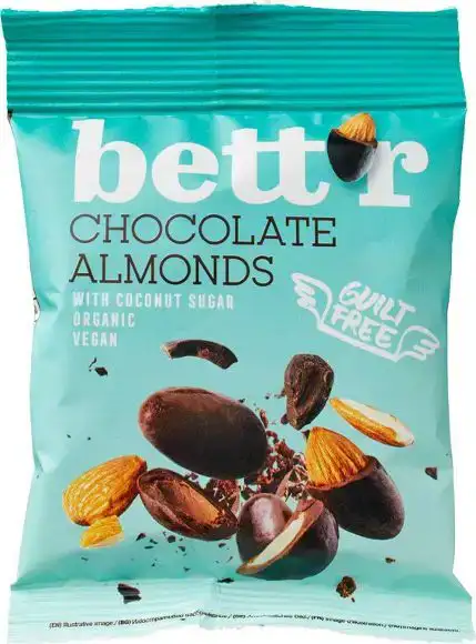 Chocolade amandelen 40 g