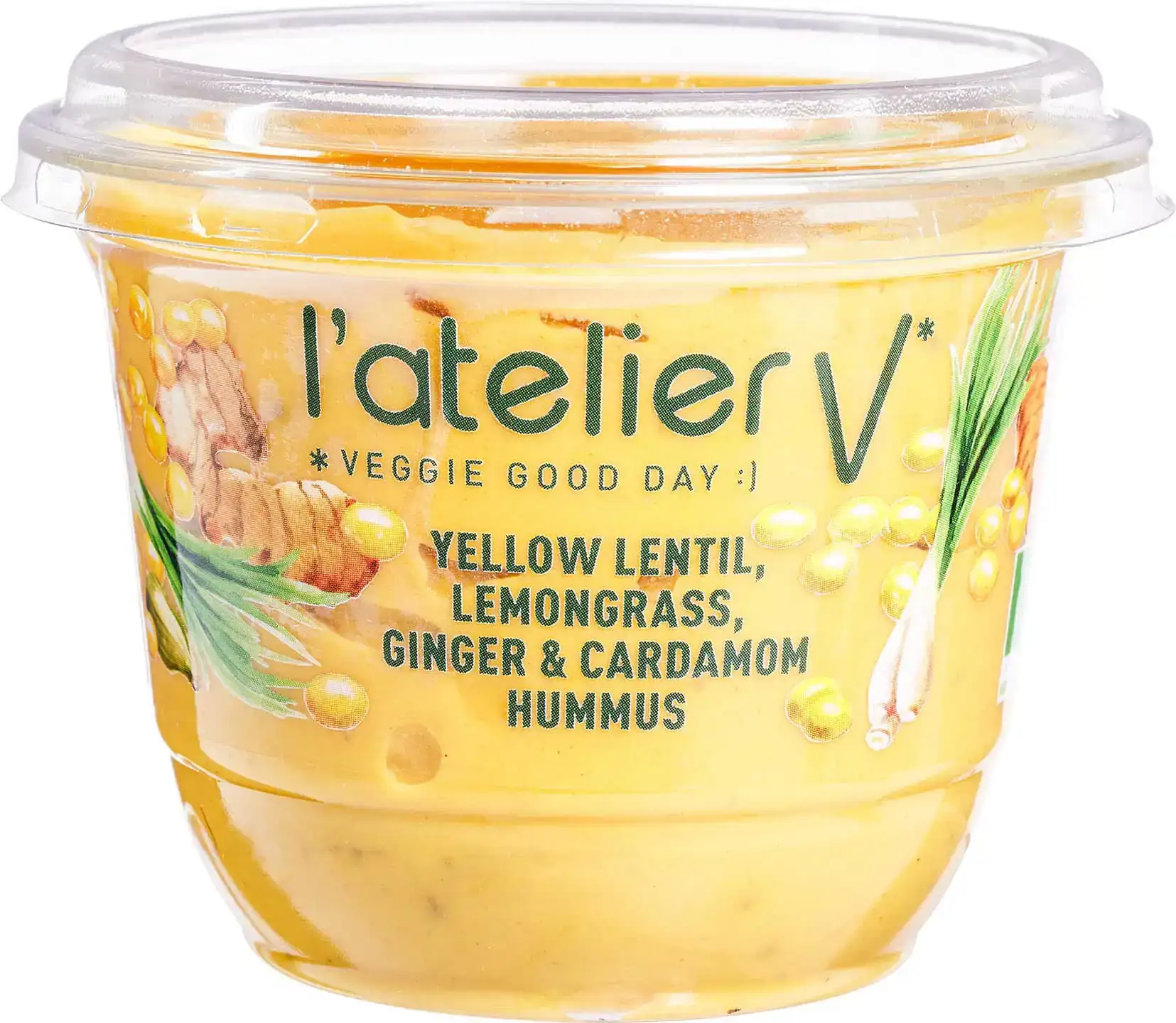 Hummus gele linzen-gember-citroengras