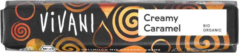 Melkchocoladereepje caramel 40 g