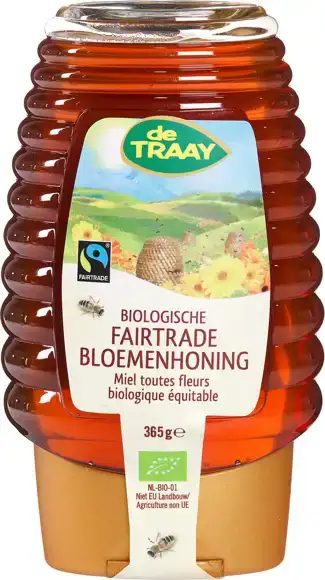 Fairtrade bloemenhoning 365 g