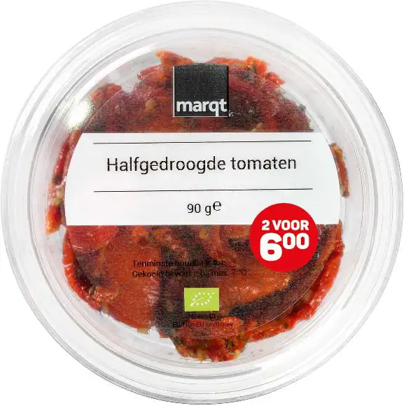 Half gedroogde tomaten 90 g