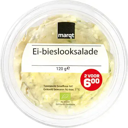 Ei-bieslooksalade