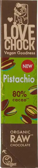RAW Pure chocolade 80% pistachio 40 g