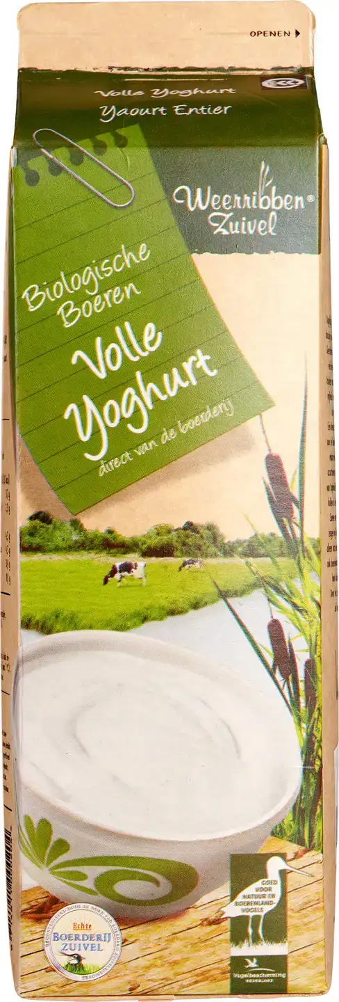 Volle yoghurt