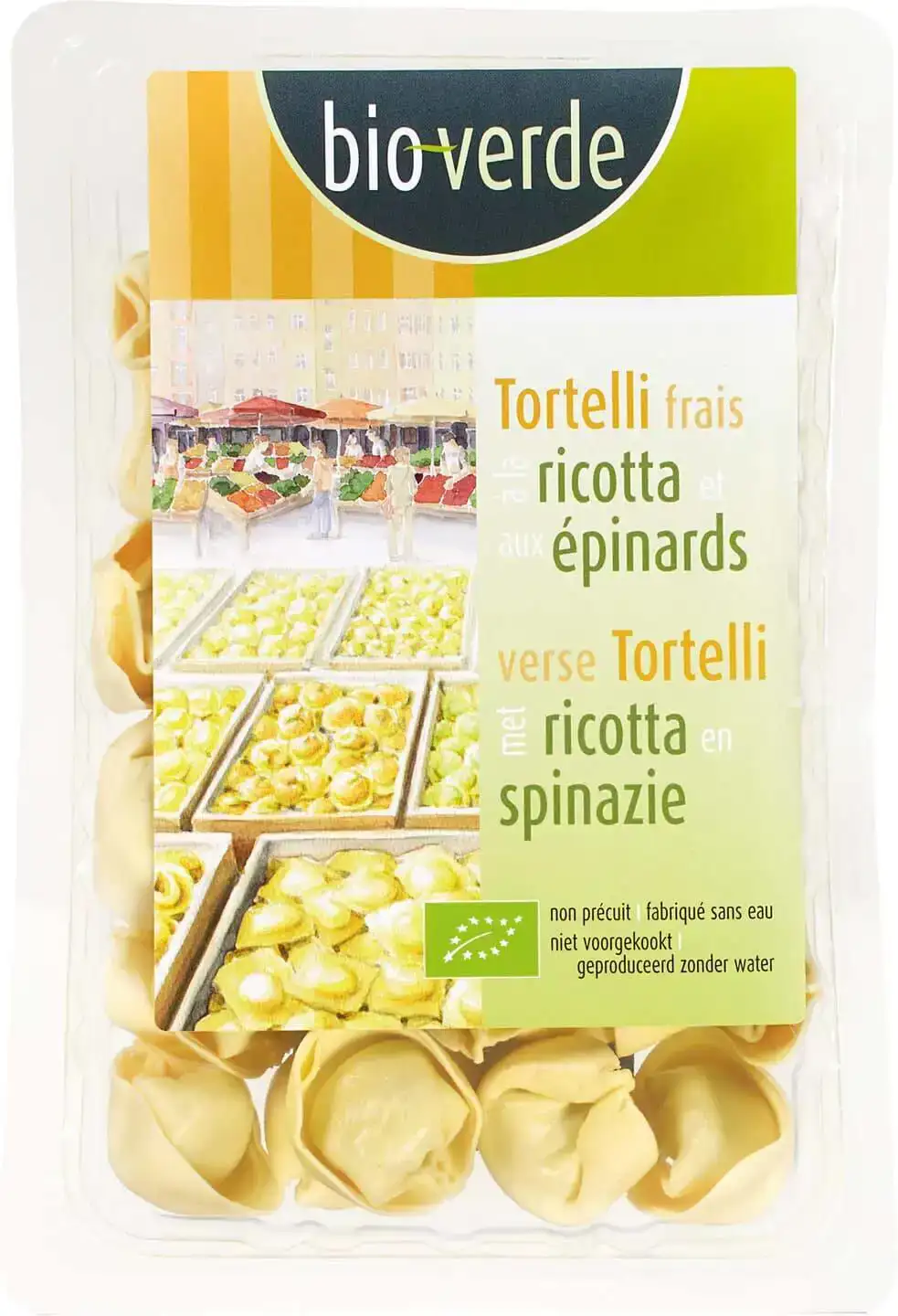 Verse tortellini ricotta spinazie