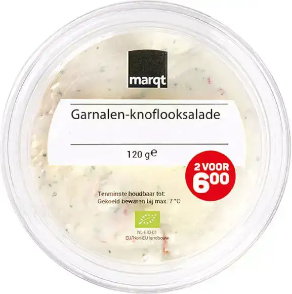 Garnalen-knoflooksalade 120 g