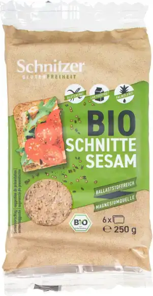 Glutenvrij sesambrood 250 g