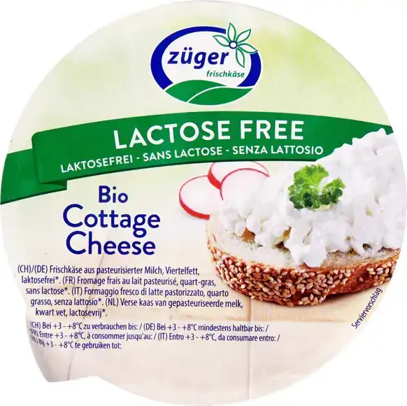 Lactosevrije cottage cheese 150 g