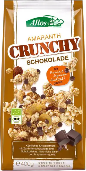 Crunchy amaranth choco 400 g