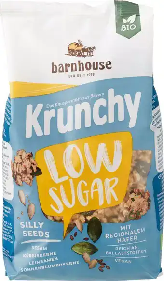 Low sugar krunchy muesli silly seeds 375 g