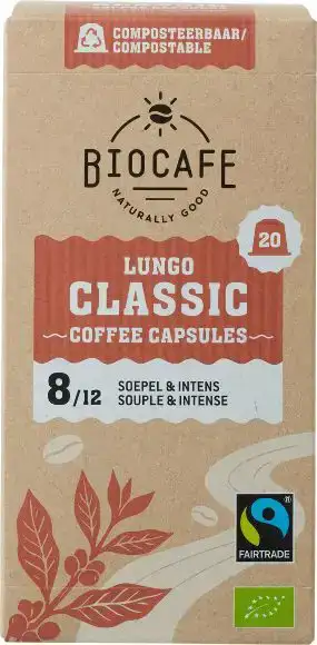 Koffiecapsules lungo 20 stuks