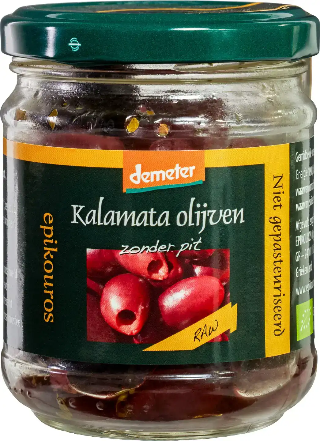 Kalamata olijven zonder pit