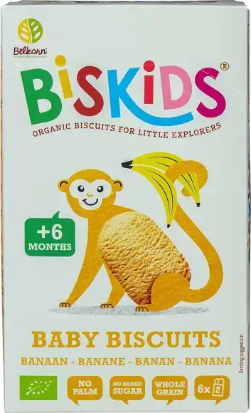 Baby biscuits banaan 120 g