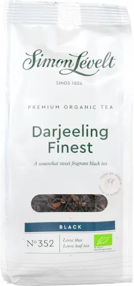 Losse zwarte thee darjeeling finest 90 g