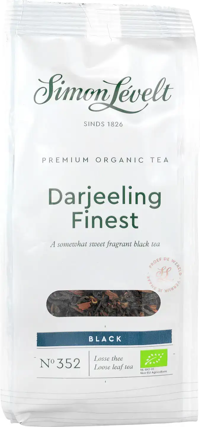 Losse zwarte thee darjeeling finest