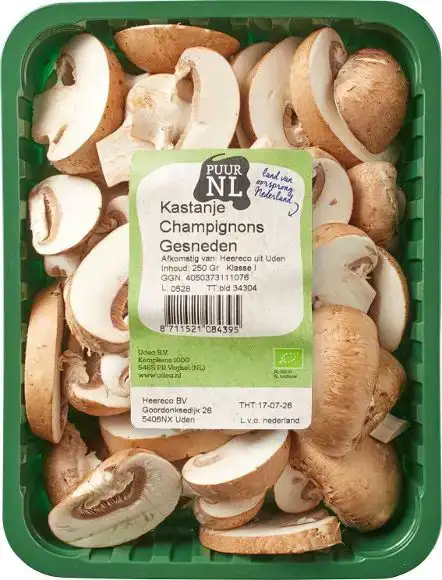 Gesneden kastanjechampignons 250 g