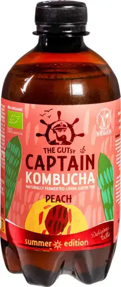 Kombucha perzik 400 ml