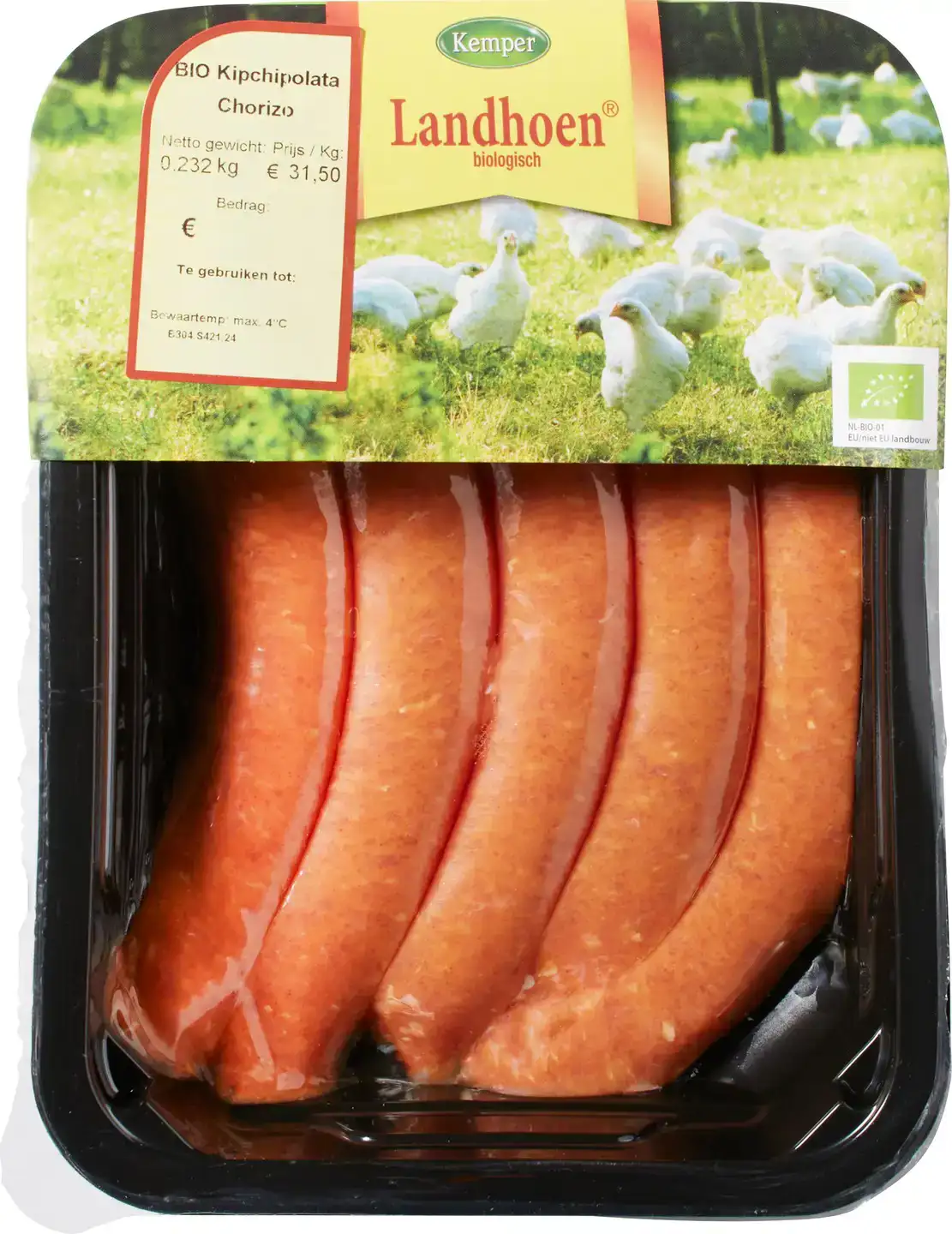 Kip chipolata chorizo