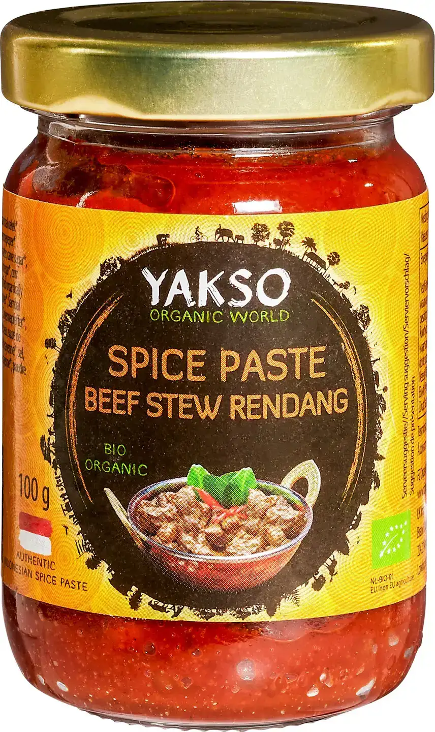 Spice paste beef stew rendang