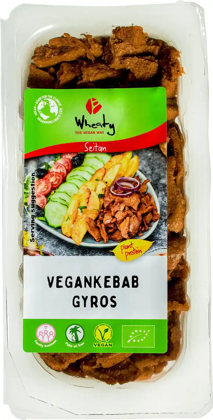 Vegan kebab gyros