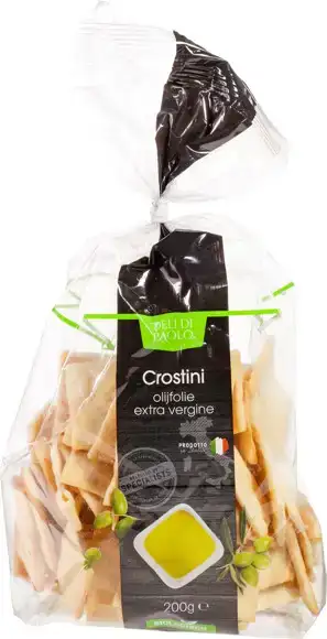 Extra vergine olijfolie crostini 200 g