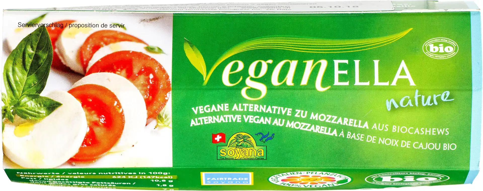 Plantaardig alternatief voor mozzarella