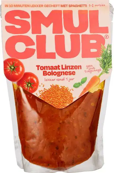 Verse tomaat-linzen bolognesesaus 375 g