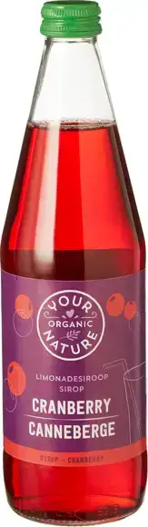 Limonadesiroop cranberry 500 ml