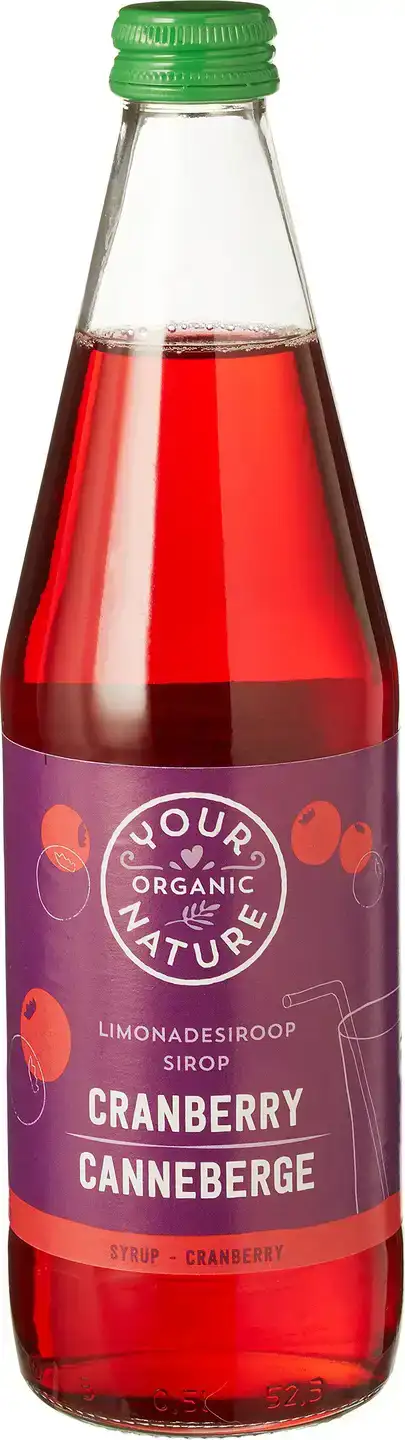Limonadesiroop cranberry
