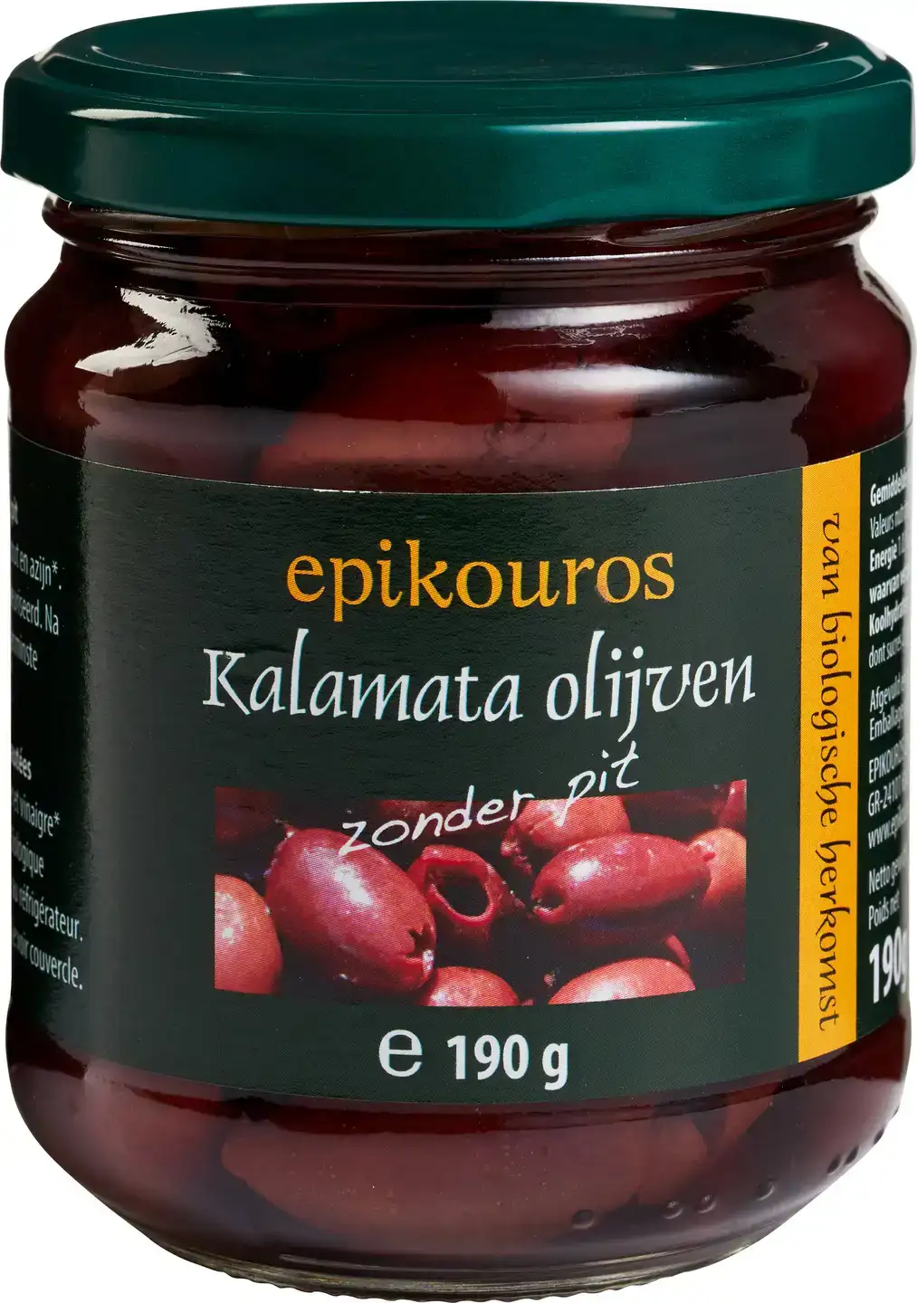 Pitloze kalamata olijven