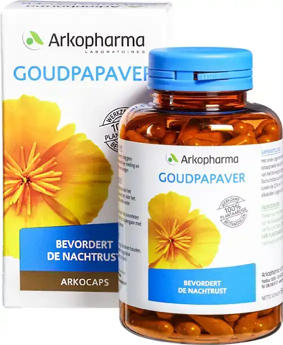 Goudpapaver capsules