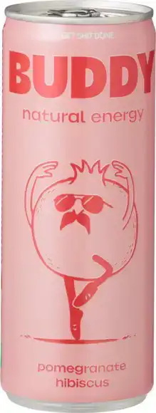 Energy drink granaatappel hibiscus 250 ml