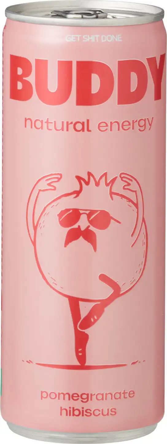 Energy drink granaatappel hibiscus