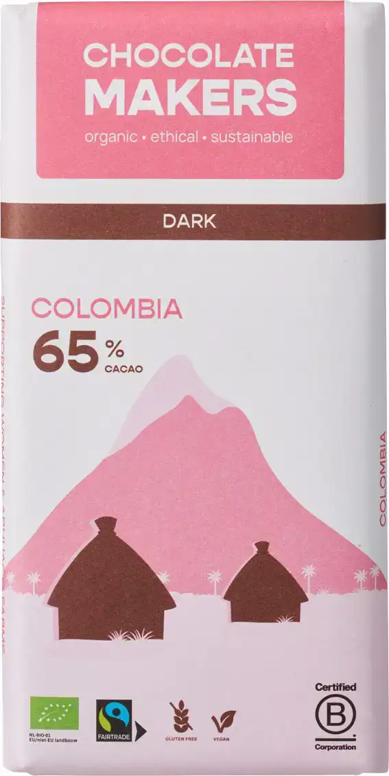 Pure chocolade colombia 65%