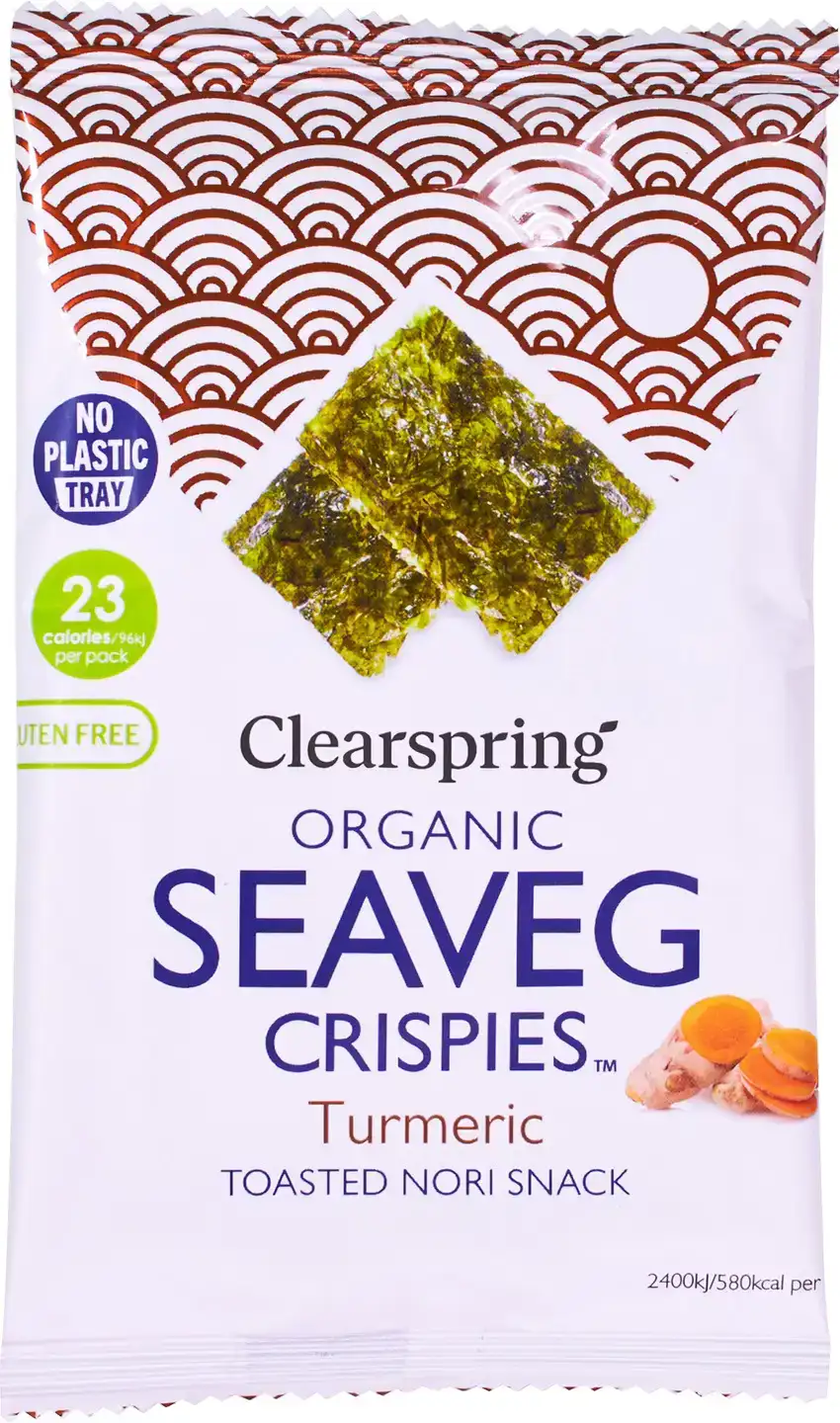 Seaveg crispies turmeric