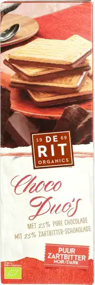 Choco duo's puur 150 g