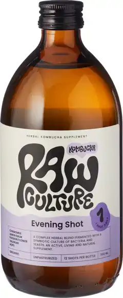 Kombucha evening shot 500 ml