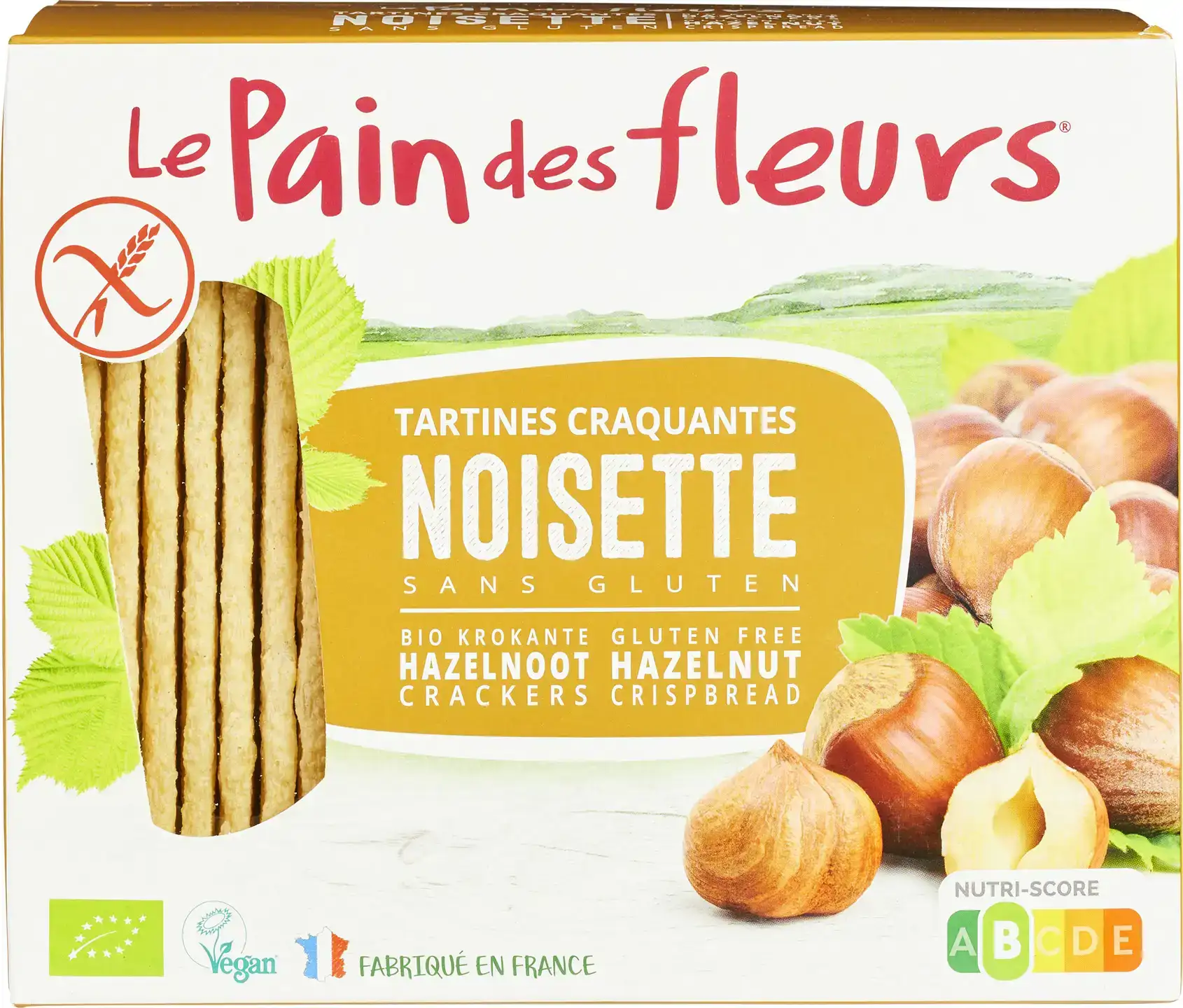 Hazelnoot crackers