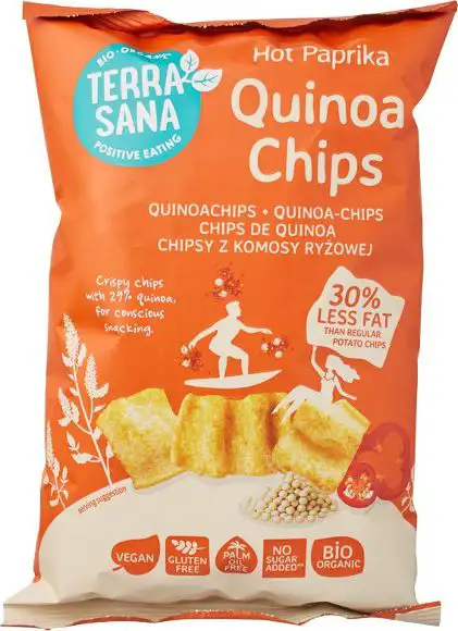 Quinoa chips hot paprika 75 g