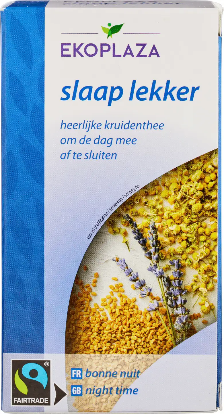 Kruidenthee slaap lekker