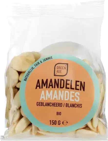 Geblancheerde amandelen 150 g
