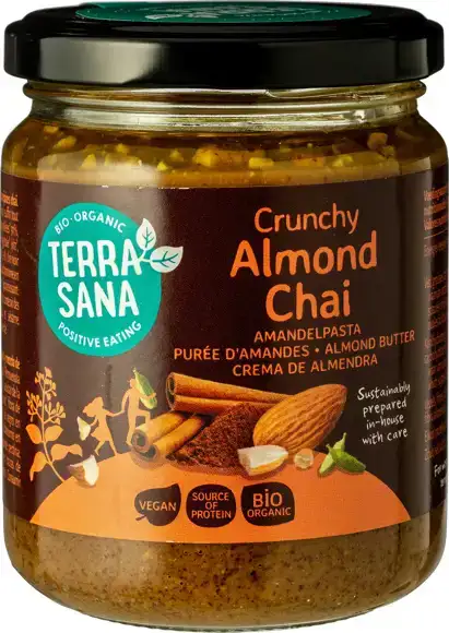 Crunchy amandelpasta chai 250 g