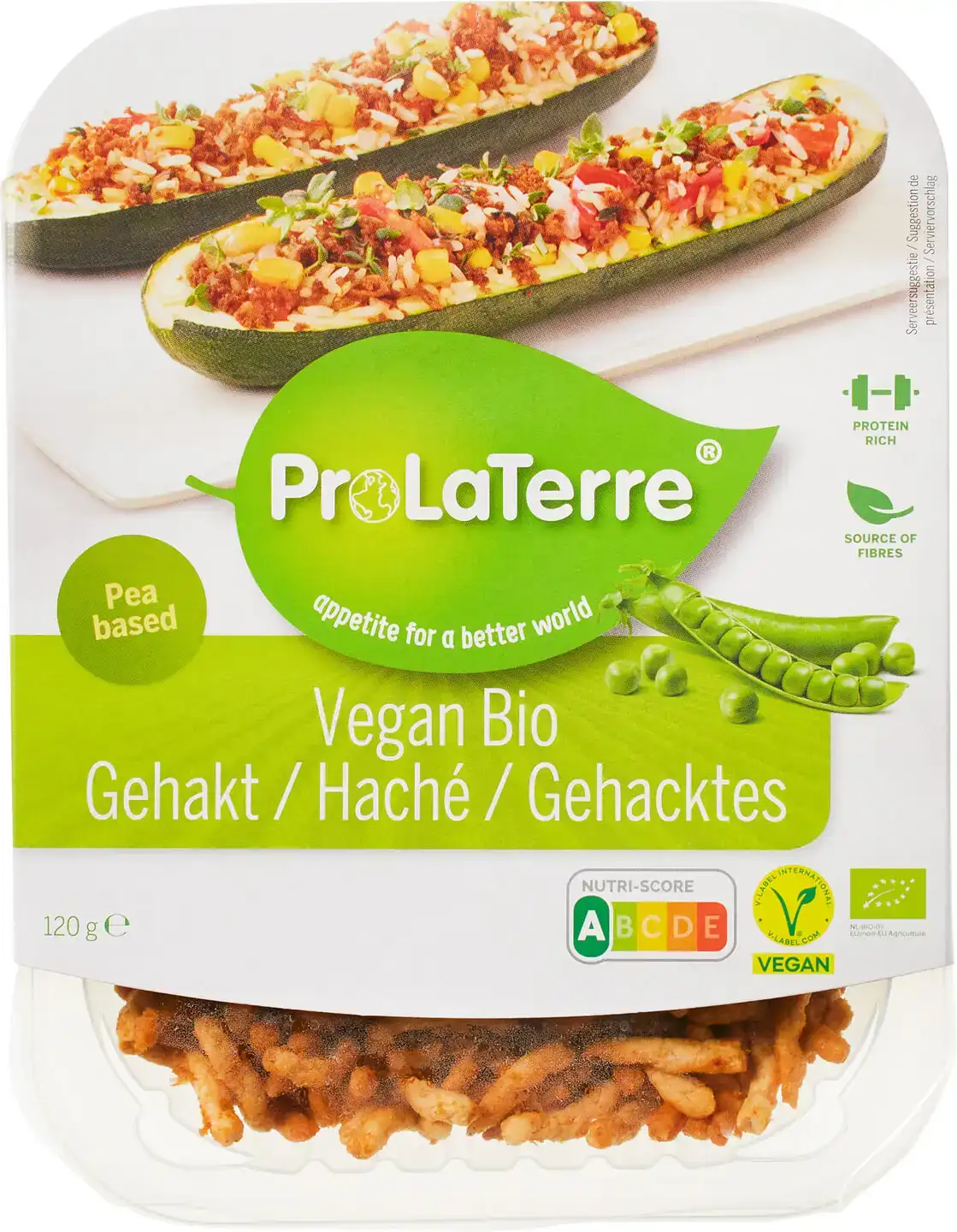 Vegan gehakt erwten