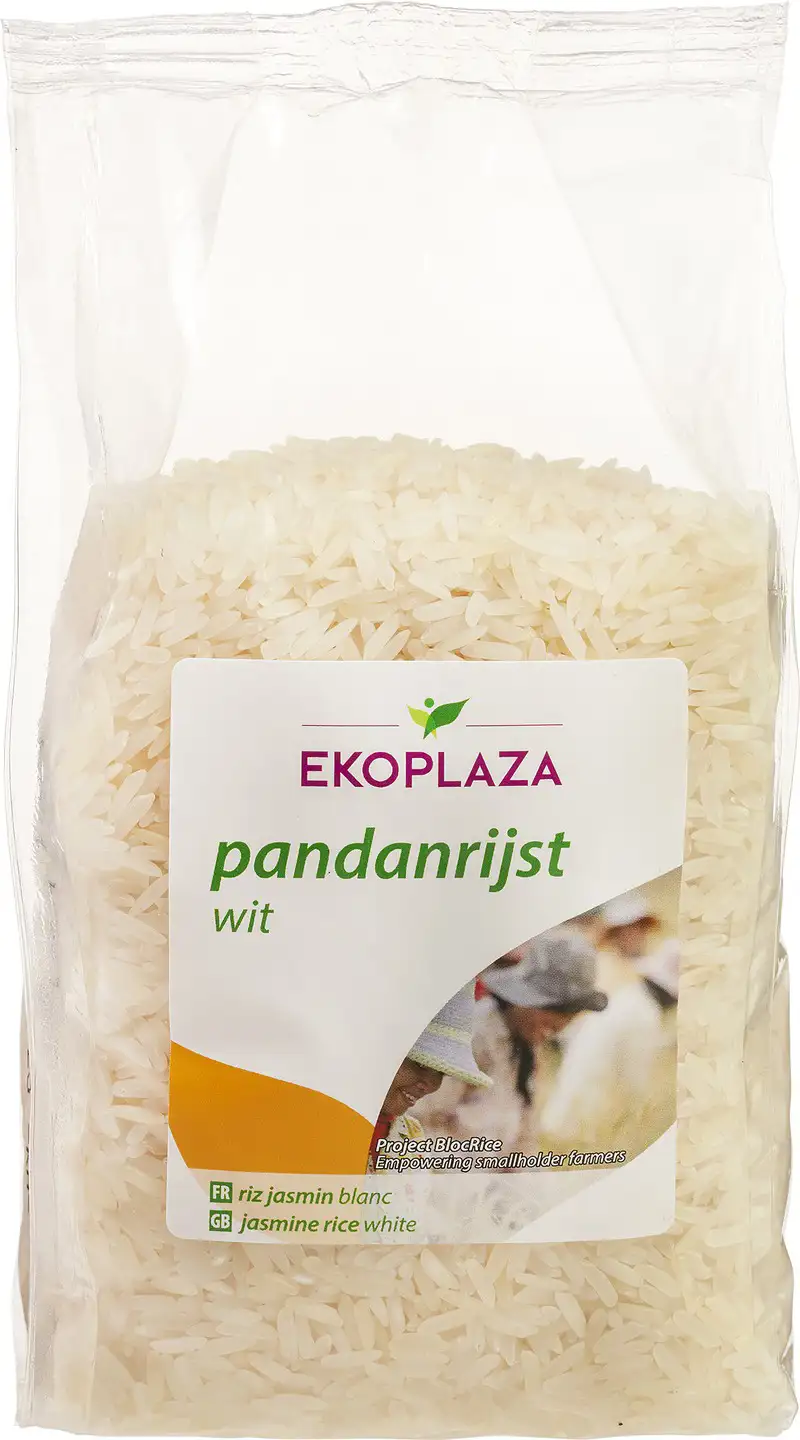 Witte pandanrijst
