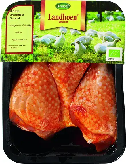 Gekruide drumsticks