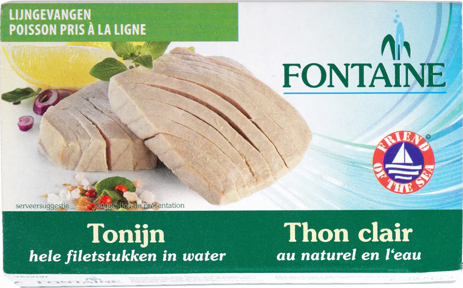 Tonijn in water