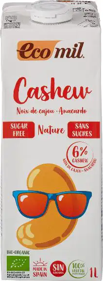 Cashewdrink suikervrij 1 l