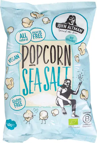 Popcorn sea salt 60 g