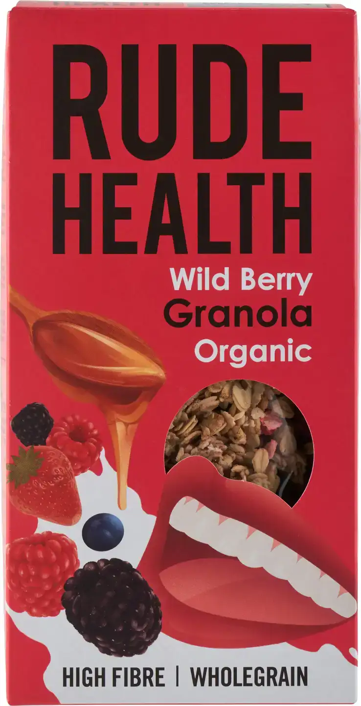 Wild berry granola