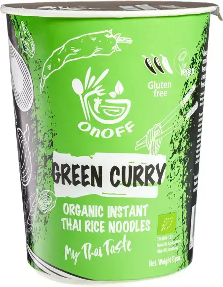 Instant noodles soup Green Curry 75 g